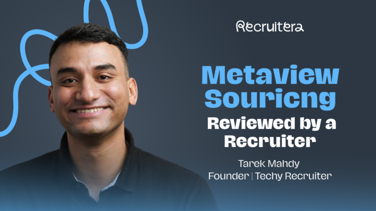 Metaview Sourcing Review: A Recruiter’s Honest Playbook | Behind the Hire by Tarek Mahdy